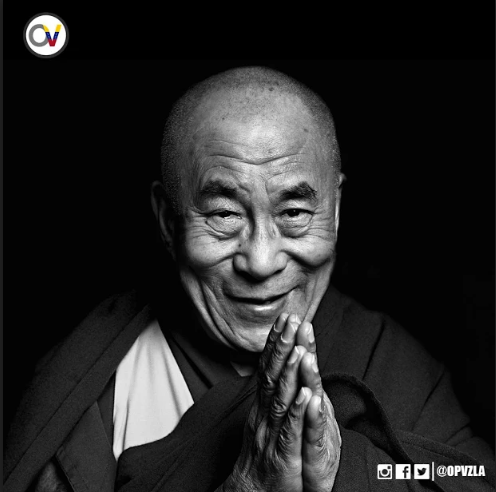 OpVzla's tweet photo. #BuenViernes El verdadero practicante debe ser un soldado que combate incesantemente contra sus enemigos interiores. Dalai Lama #22Mar https://t.co/GqZtcppwkx