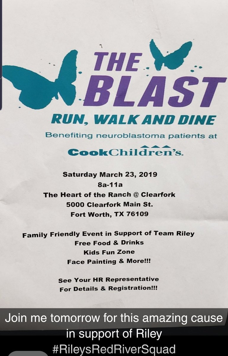 Bring the family out tomorrow in support of Riley and Cook Children's 
#BLAST19 #RileysRedRiverSquad #TogetherWeAreUPS #upsstrong #RedRiverUPSers #upsnews #UPSerShoutOut #upsers @RRVolunteers @dgavingeorge @hill_deryl