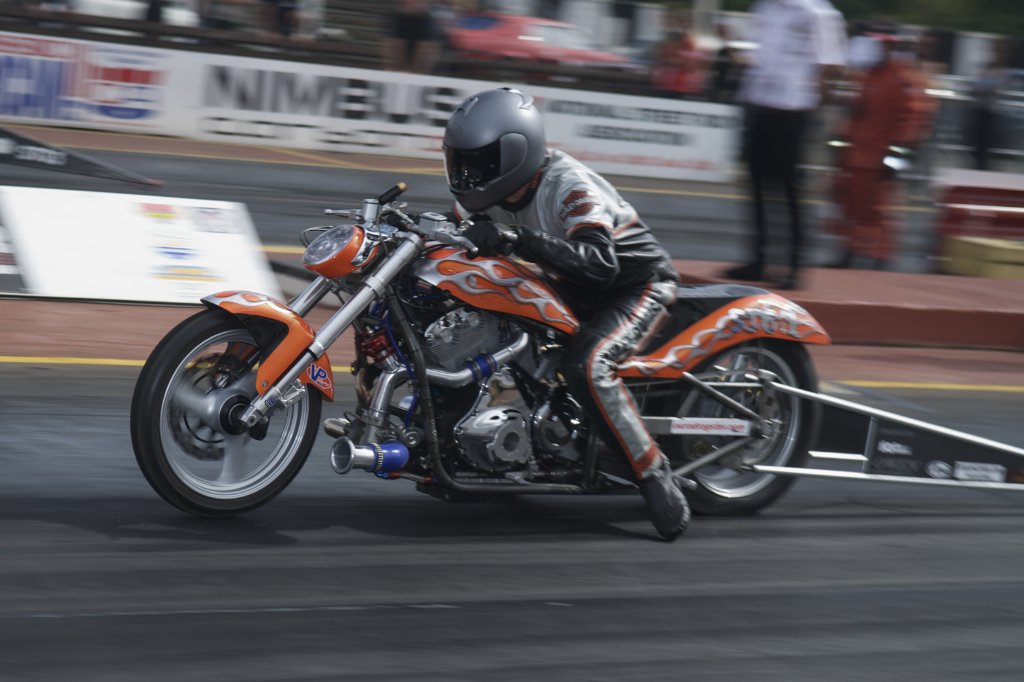 SRaceway's tweet photo. The Cupid &amp; Mott Harley of Chris &amp; Yvonne Mott; two very enthusiastic heroes from the National Association of Supertwins - now gone but not forgotten. Photo courtesy of Rupert Barnes. https://t.co/WDBkwqKQTa