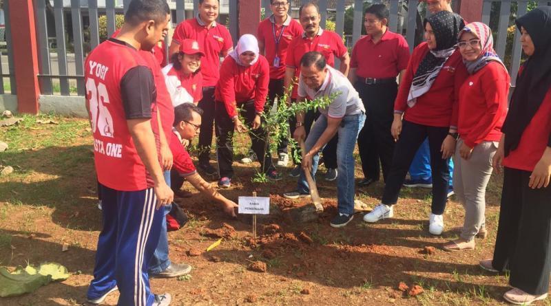Penanaman Pohon, Komitmen Lapas Kelas 1 Tangerang Ramah Lingkungan koranbanten.com/penanaman-poho…