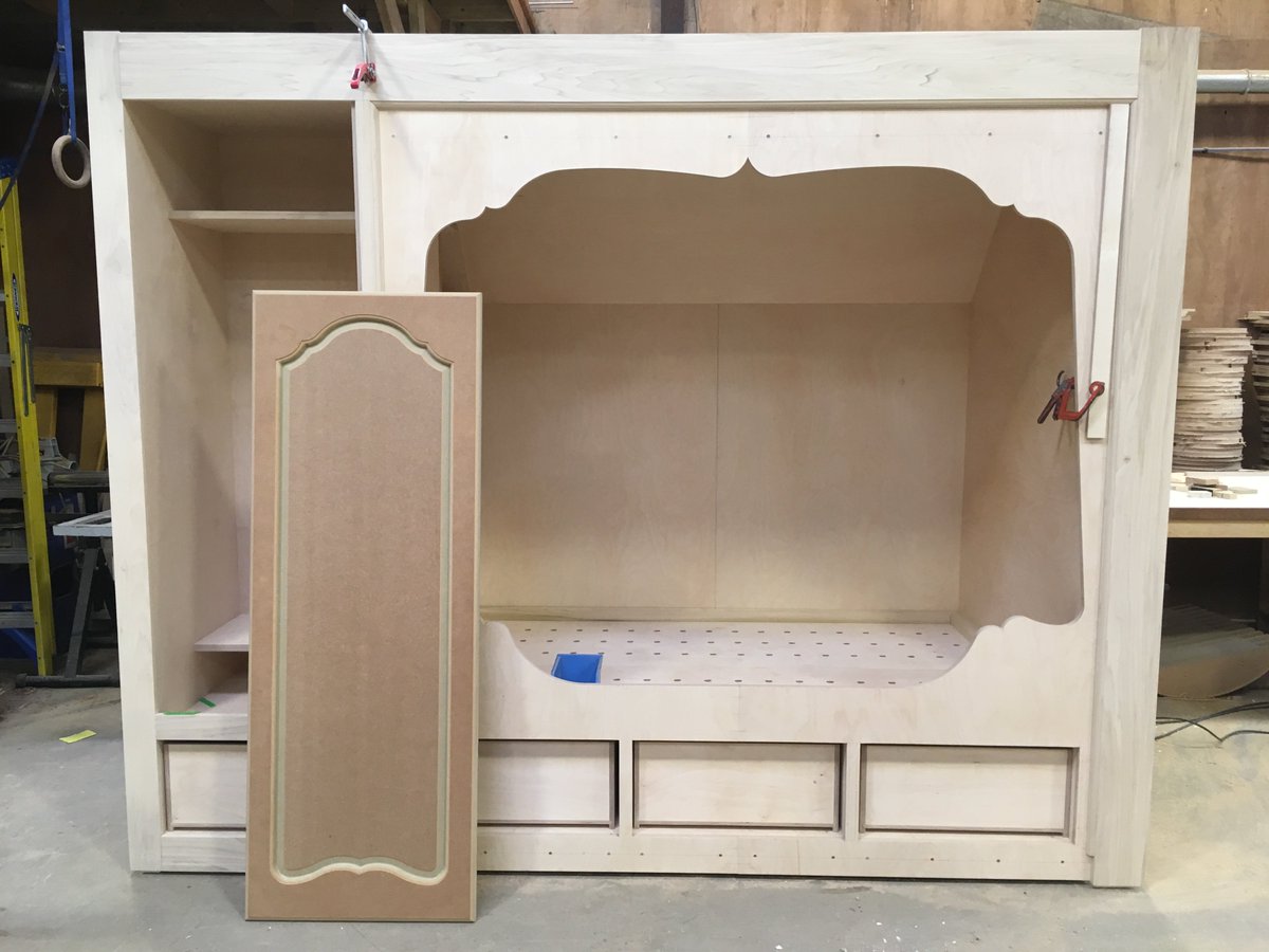 MandevilleWood's tweet photo. Currently working on this wonderfully designed children's bed complete with secret compartment! We're very jealous so may just decide to keep it! #bed #childrensbed #design https://t.co/4ch1ASG1yr
