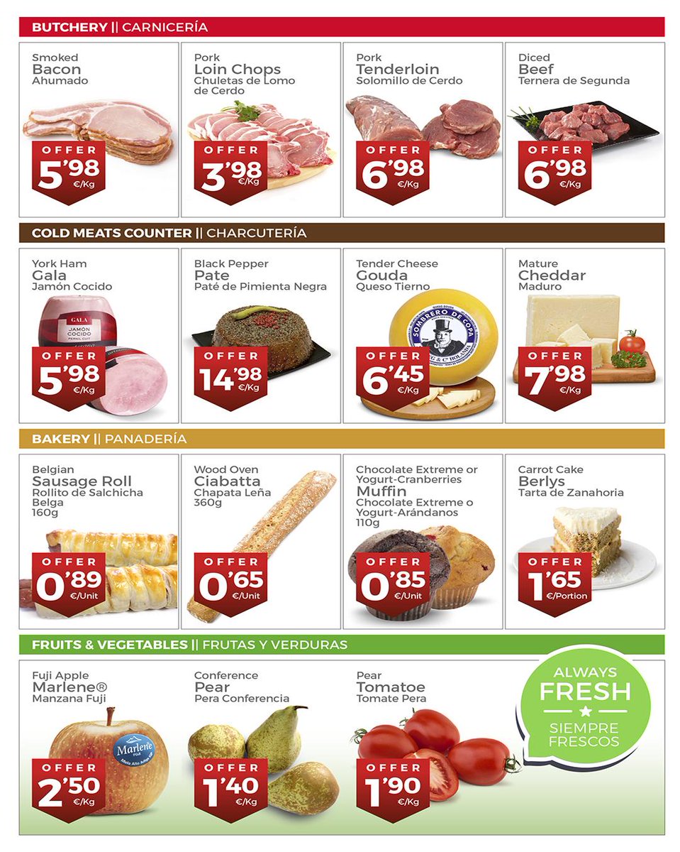 JumercaGama's tweet photo. 📣 Hello Spring‼  🌞 
Offers here ▶ https://t.co/Ol0vEKYkEm 🛒
📣 Hola Primavera‼  🌞  
Ofertas aquí  ▶ https://t.co/Ol0vEKYkEm 🛒
-
-
Offers of 22/03/2019 Al 03/04/2019
Ofertas del 11/01/2019 Al 03/04/2019
#CiudadQuesada #OrihuelaCosta #Villamartin #PinarDeCampoVerde https://t.co/AiX68b5w1U