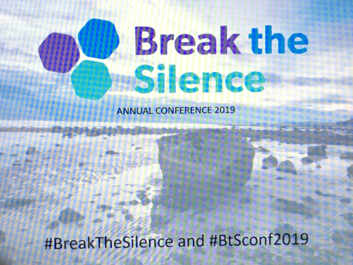 BTS_Scotland's tweet photo. Registration and networking has begun for #breakthesilence conference 2019. We have two hashtags today #btsconf2019 and #breakthesilence https://t.co/TWtMnntYnr