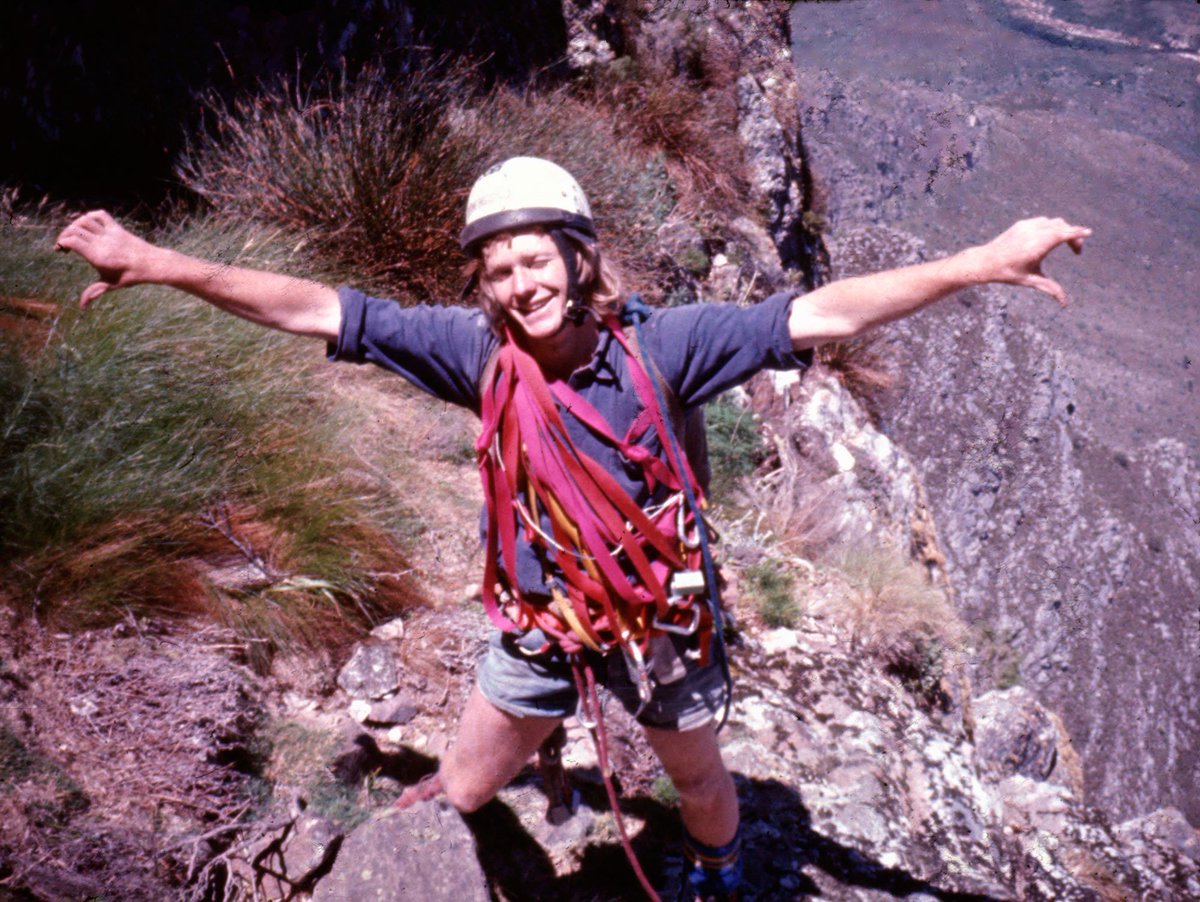 ClimbZA's tweet photo. In the summer of 1974, a couple of young, hard climbers from up north – arrived in the Western Cape.  Their  tanks were full with drive and ambition.  If opportunity would intersect  with preparation and talent, they would do something special… https://t.co/oyZUSztXRZ https://t.co/Te15jGwAXp