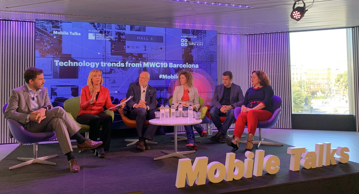 ricardcastellet's tweet image. Inicio del #MobileTalks balance del @4YFN_MWC y #MWC19, con récord de asistencia, internacionalización y startups y proyectos tecnológicos cada vez más potentes. Con @MiquelMarti11 @carlosgraulara @FrancyGabetti @MontsePardoBayo Enrique Pérez, presenta @xantallavina