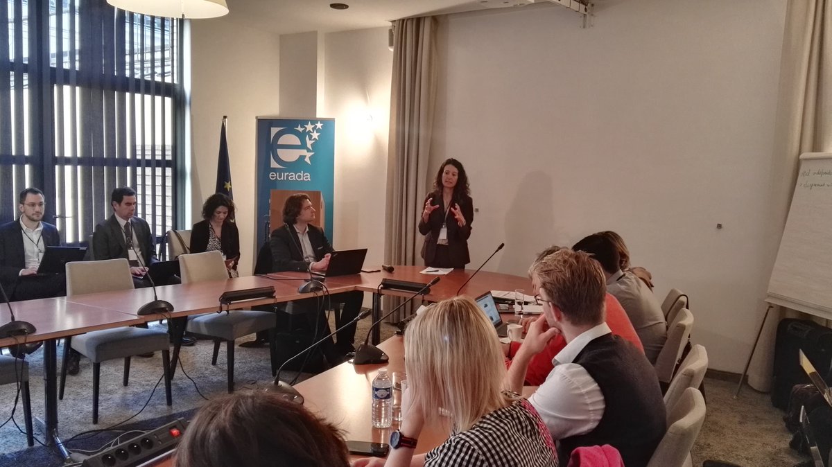 smartsystemshub's tweet image. Today discussion in Brussels with @Andrea Halmos - policy officer DG Connect about Digital Europe program, launch in 2021 to support the cross-border activites of EU Digital Innovation Hubs, like #smartsystemshub
@carsa, @Eurada_RDAs, @Ecorys, @ImproveAcademy, @dehubinitiative