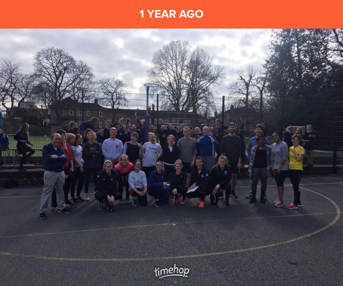 HousePutney's tweet photo. THROW BACK FRIDAY! Our famous staff house netball tournament one year ago today! We can’t wait for next week! Will Burton retain their title?!💙❤️💚💛🏀 https://t.co/JlragPARif