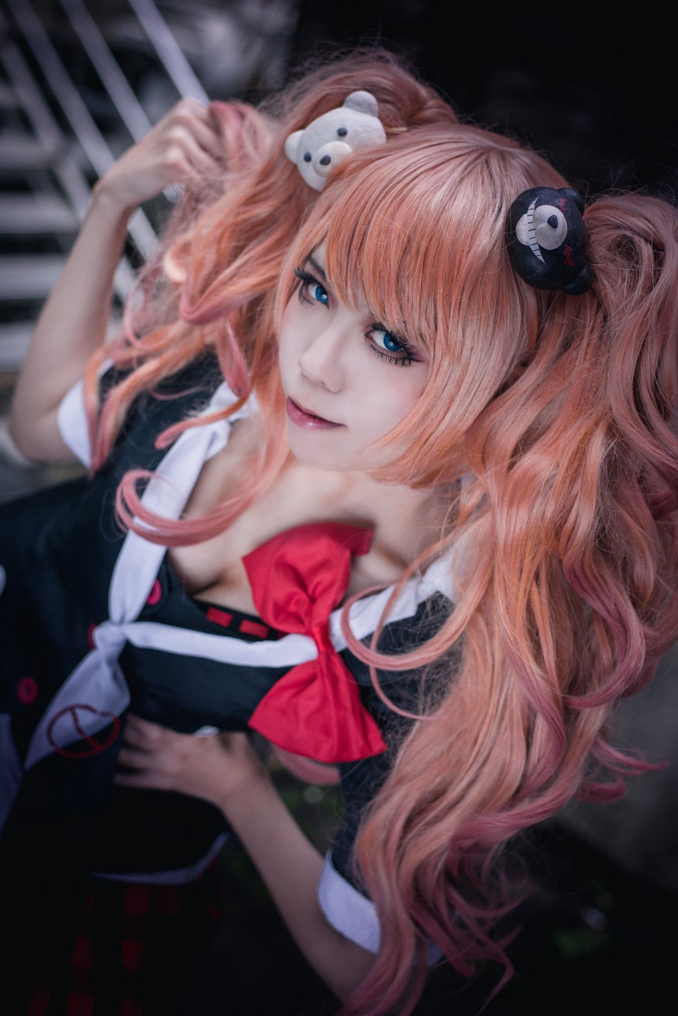 Gina 梓希on Twitter 這週末會再拍拍盾子 Photo Thx Edgar S Portforio 彈丸論破 江之島盾子cn 梓希cos ダンガンロンパ希望の学園と絶望の高校生