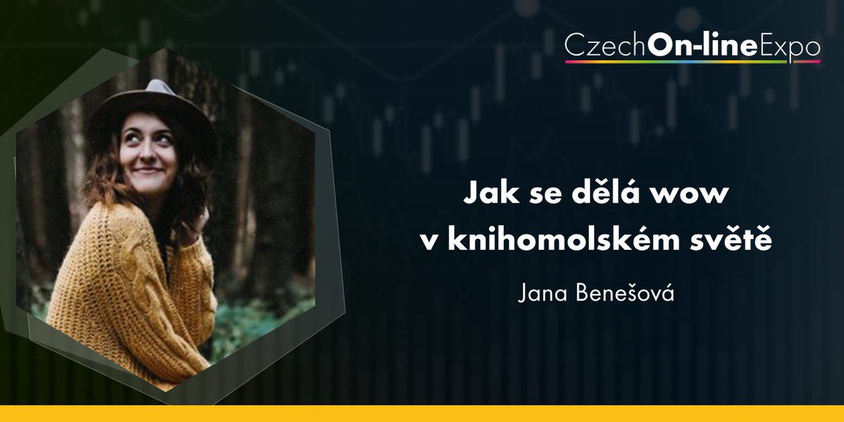 czechonlineexpo's tweet photo. Jak se dělá wow v knihomolském světě prozradí @janebenesova z @martins_cz. Anotaci její přednášky najdete tady: https://t.co/XkK7qEAGim #COE2019 #supportsummit https://t.co/fNGZTnFzdC