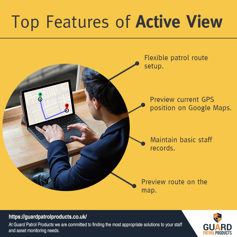 GuardPatrol's tweet image. Top Features of Active View. Reach Us: bit.ly/2XLjvzj #ActiveView #GPS #ActiveTrack #GuardPatrolProducts