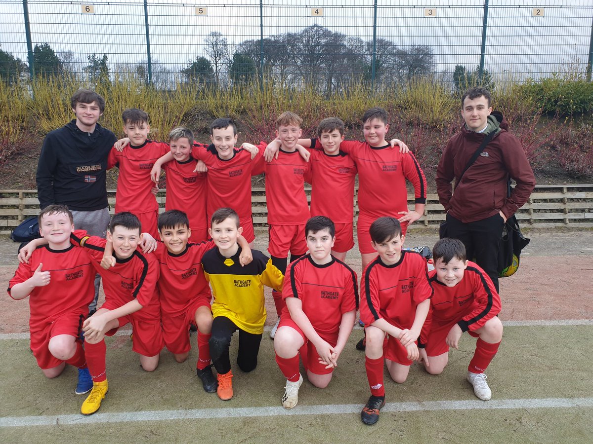 BathAcComputing's tweet photo. Under 13 football - St Maragets 5 - 8 Bathgate. Final league game = first league win. Goals from Ty(3), Callum McK(3), Jake & Archie. A positive year with only 2 league defeats. #happyfaces #goalsgalore #defencesontop @BAPhysEd https://t.co/kcI4Tckscm