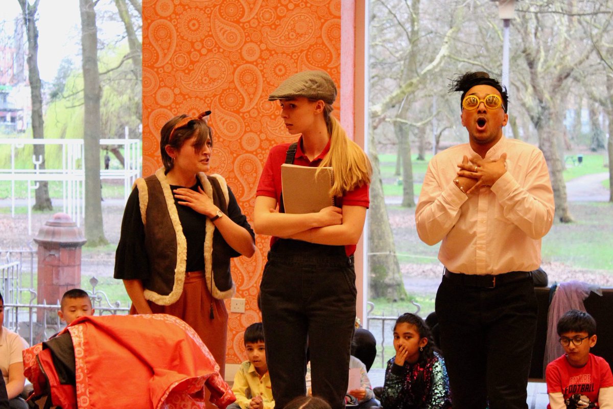 TheOperaShack's tweet photo. Here's some of the photos from The Adventures of Pinocchio! We feel so lucky to have performed in such a lovely space as @WhitworthArt , as well as to have collaborated with @OlympiasMusic and Children's Voices on this project 🗣🎼🎹 https://t.co/M4bvagm6lz