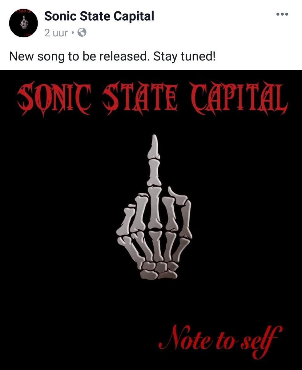 SSC_Amsterdam's tweet photo. Exciting news! 🤘🏻🖤🤘🏻 Follow SSC on Facebook! #swedenrock
#rock #newsong 

https://t.co/jfg6RTOQ2H https://t.co/oy1txk4W1i