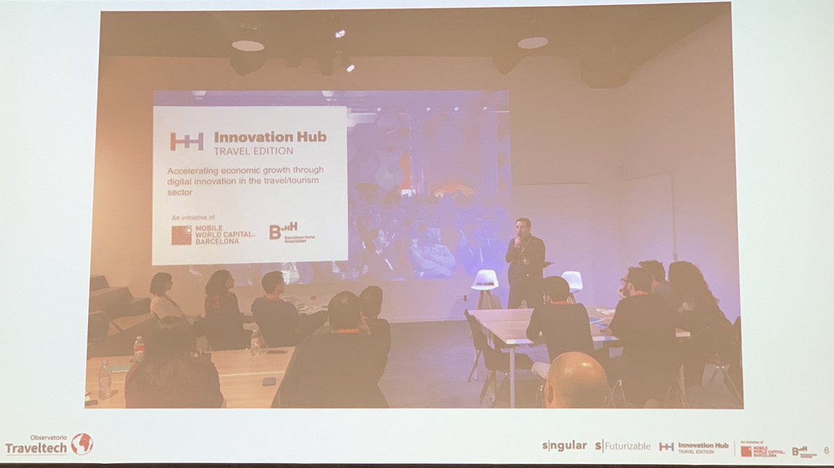 adrianafreitas's tweet photo. Think tank
Javier Martin @loogic @sngular
#TravelTechObservatory @futurizable
How the traveltech ecosystem is developing, vision of the challenges and opportunities
@BTravelShow #TravelTech
@MWCapital #btravelfont19
#BTravel #BTravelPro
@Fira_Barcelona https://t.co/Ib5ZuufDG1