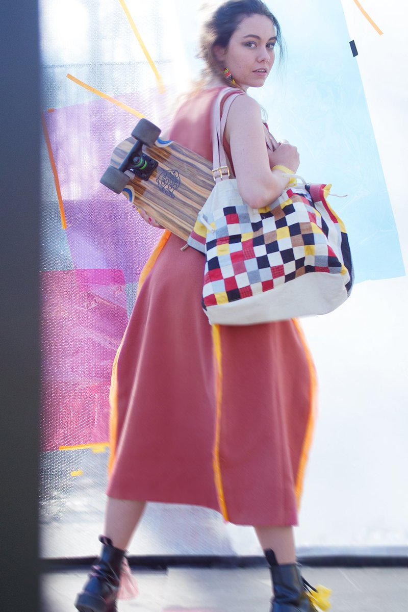 RuxandraShop's tweet photo. #Puzzle #ShoulderBag | Made from select 100% recycled textiles. Our #Superhero girls want to save Earth! #Ruxandra #Spring Capsule | Break a Leg Collection https://t.co/INOGDkWy6X