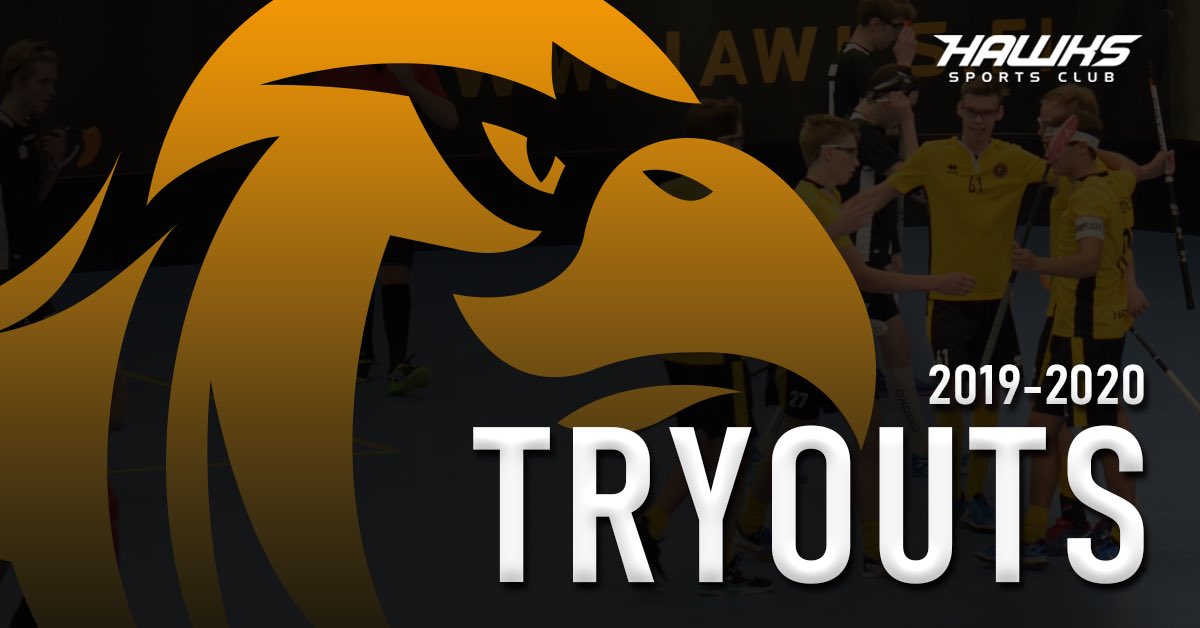 hawks_fi's tweet photo. A- ja C-poikien tryout-aikataulut julki! Tsekkaa lisää ja ilmoittaudu mukaan https://t.co/aELziq5pLc

#Salibandy #SCHawks #Tryout https://t.co/ln2TSAdBtk
