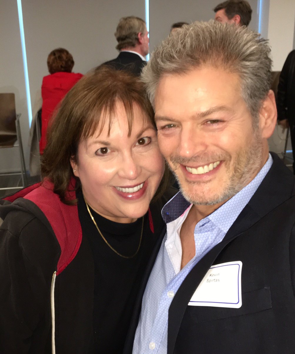 MarianMassaro's tweet photo. @KevinSpirtas Great seeing you at the @TelevisionAcad last nt! Congrats on your #DaytimeEmmyNomination for @afterforevertheseries, to the show, to the Beautiful @cadyhuffman for hers & to @BobBergen for #OutstandingPerformer in an #AnimatedSeries @DaytimeEmmys #nominees https://t.co/SigXRPEgjy