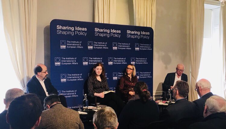 MMU_FutureEcon's tweet photo. At @MMU_FutureEcon our researchers disseminate their research beyond #Manchester &amp; the #UK 

This week @DrKathrynSimps was invited to @iiea #Dublin to participate in their #CountdownToBrexit series under the theme of #UK in 2025 

Listen to the event 👉🏻https://t.co/QhRsT02f9q https://t.co/3GrpPEoch0
