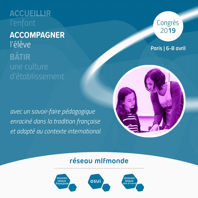 "Où trouver le savoir-faire pédagogique pour accompagner chaque élève dans sa réussite scolaire ?" Une réflexion qui sera menée le dimanche 7 avril au #congrèsMlf avec <a href="/xaragay/">Xavier Aragay</a> <a href="/ToscaniPascale/">Pascale Toscani</a> <a href="/mkohoutdiaz/">MKD</a> M.Develay E.Prairat <a href="/Mlfpedagogie/">Pédagogie Mlfmonde</a>  
Plus d'infos 👉bit.ly/2HxCybP
