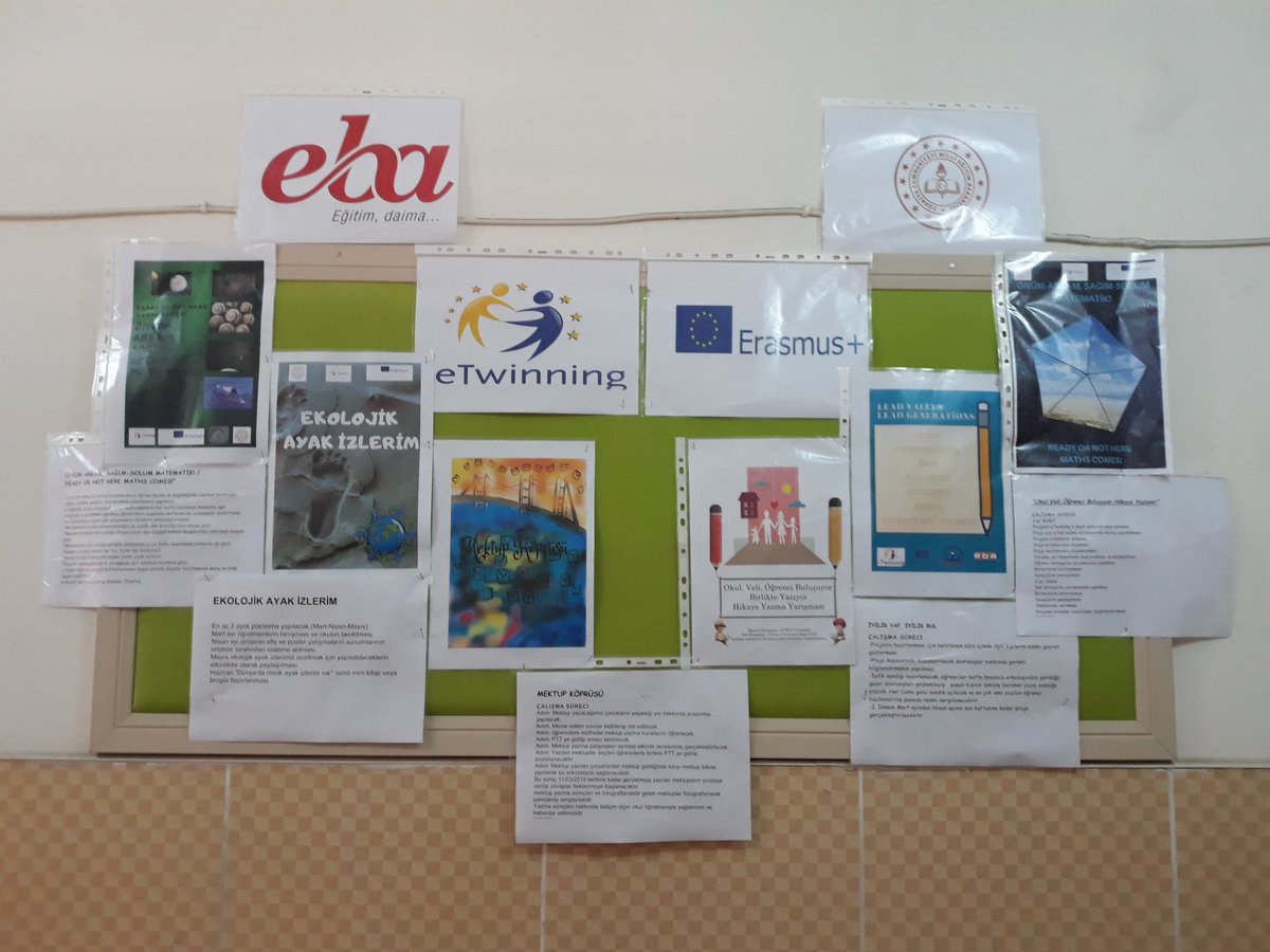 KarahanliAyyuce's tweet photo. Bağlarbaşı eTwinning le eğitim için el ele..
#ŞanlıurfaEğitim2023Vizyonu #ziyaselcuk #abdullaherin #serafettinturan #erdalsekeroglu #gokcenkaradem #zeynepdurna #baglarbasiilkokulu #YenilikçiÖğretmenler https://t.co/ixxXLG2aw4