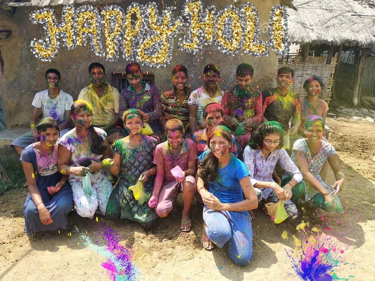 #HappyHoli2K19 🎨
The #colour 🎨of #Holi spread happiness 😊,peace ,so mush joy 🤗and love all around🌏 .May this #holi add more colour🎨 to your life💖 . 
#Happyholi2K19 to you and your family. 🌹
#happy #colourfull #exciting #enjoying #playful #safe #holi 
#festivalofcolour