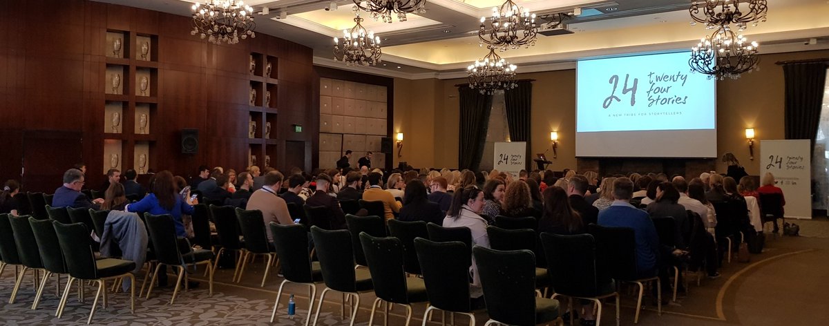macallistergail's tweet photo. Ready to roll #24StoriesConf https://t.co/sVfS514B9G