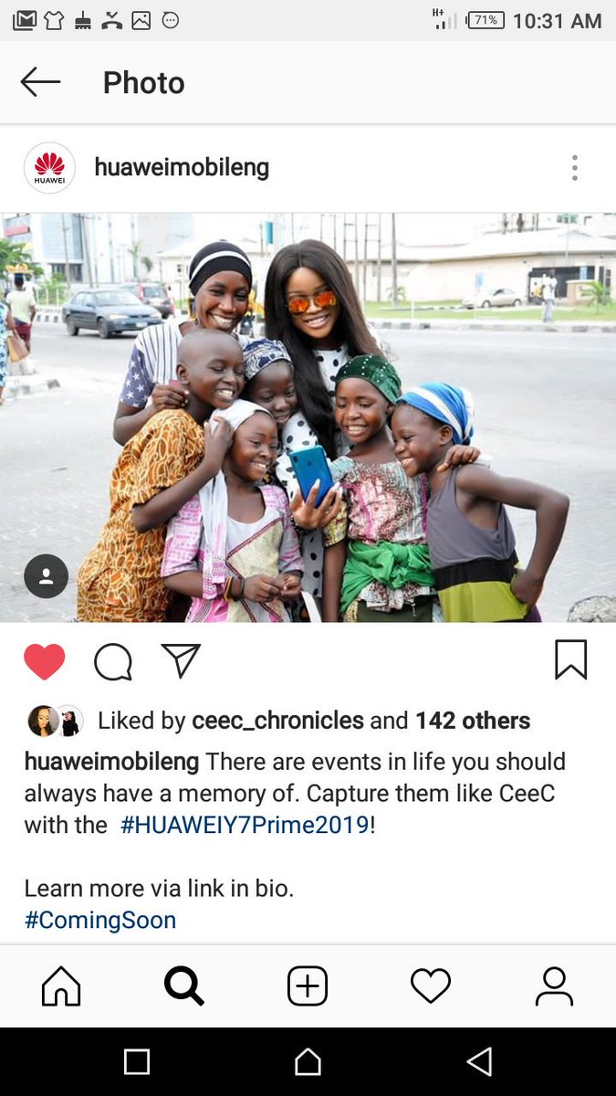 Ceec on #huaweimobileng #brandinfluencer