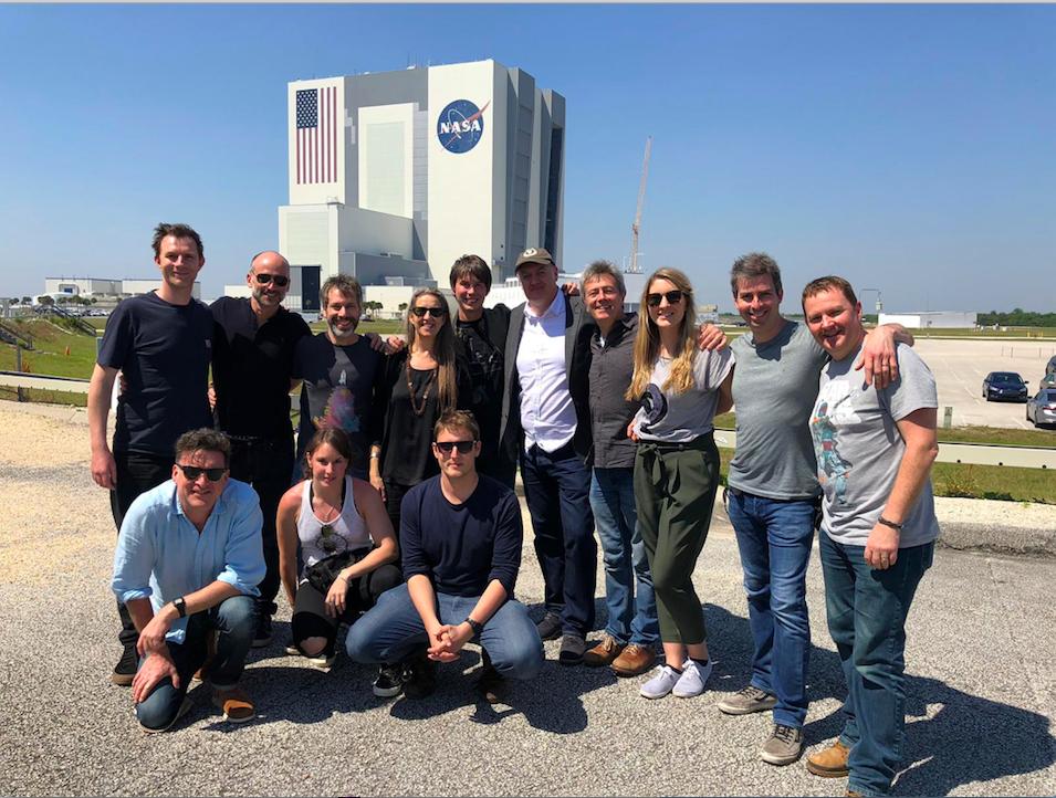 LinklineCrew's tweet photo. #cameracrew @LinklineCrew with @daraobriain @ProfBrianCox @NASA filming #bbc series #jameskenning #soundrecordist #steverobson #dop #lightingcamera @LinklineCrew https://t.co/QgvmnfGkP5