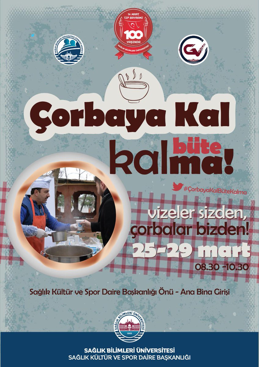 sbugencvizyon's tweet photo. Sınav haftalarında geleneksel  hale getirdiğimiz çorba dağıtımına tüm öğrenci arkadaşlarımız davetlidir. 
#çorbayakalbütekalma https://t.co/lNE1ShvuF8
