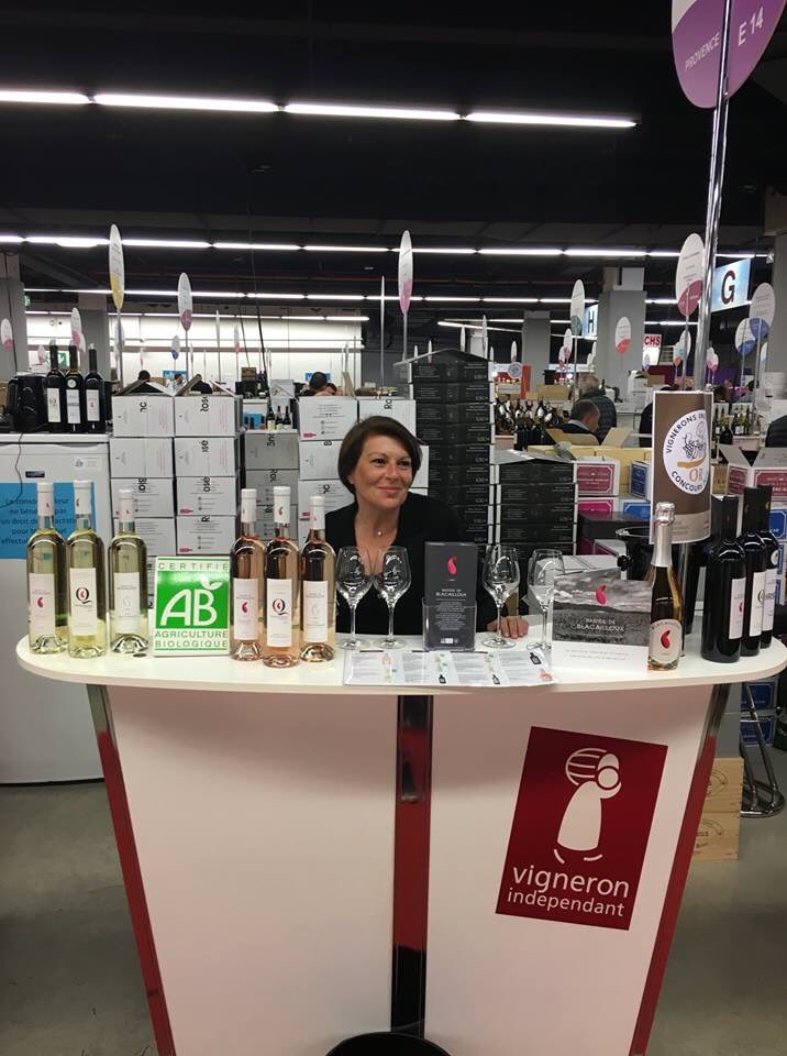 Ingrid et Wladimir de la Bastide sont présents au Salon des Vignerons Indépendants qui se tient à l'Espace Champerret à Paris jusqu'à lundi soir! #vigneronsindependants