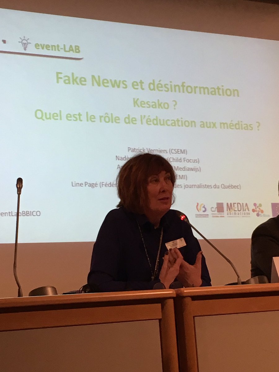 acorban's tweet photo. @linepage7 temoigne de la situation de la crise de confiance des medias au Quebec et partage l’operation « 30secondes avant d’y croire » https://t.co/SMORO9zqmn #EUMediaLiteracyWeek https://t.co/p16g1td9Kh