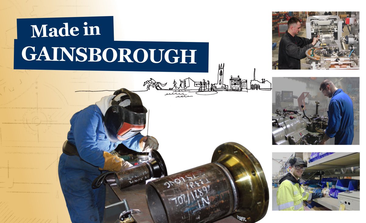 WestLindseyDC's tweet photo. Gainsborough engineering firms are inviting people to sign up to become their next #apprentices. So far, 13 apprenticeships have been unveiled at firms including @EminoxLtd , @wefcoLtd , #HootonEngineering, #Trepko and @AMPRose
Find out more here: https://t.co/QFaHzkKWmg https://t.co/6ZkFTLbk04