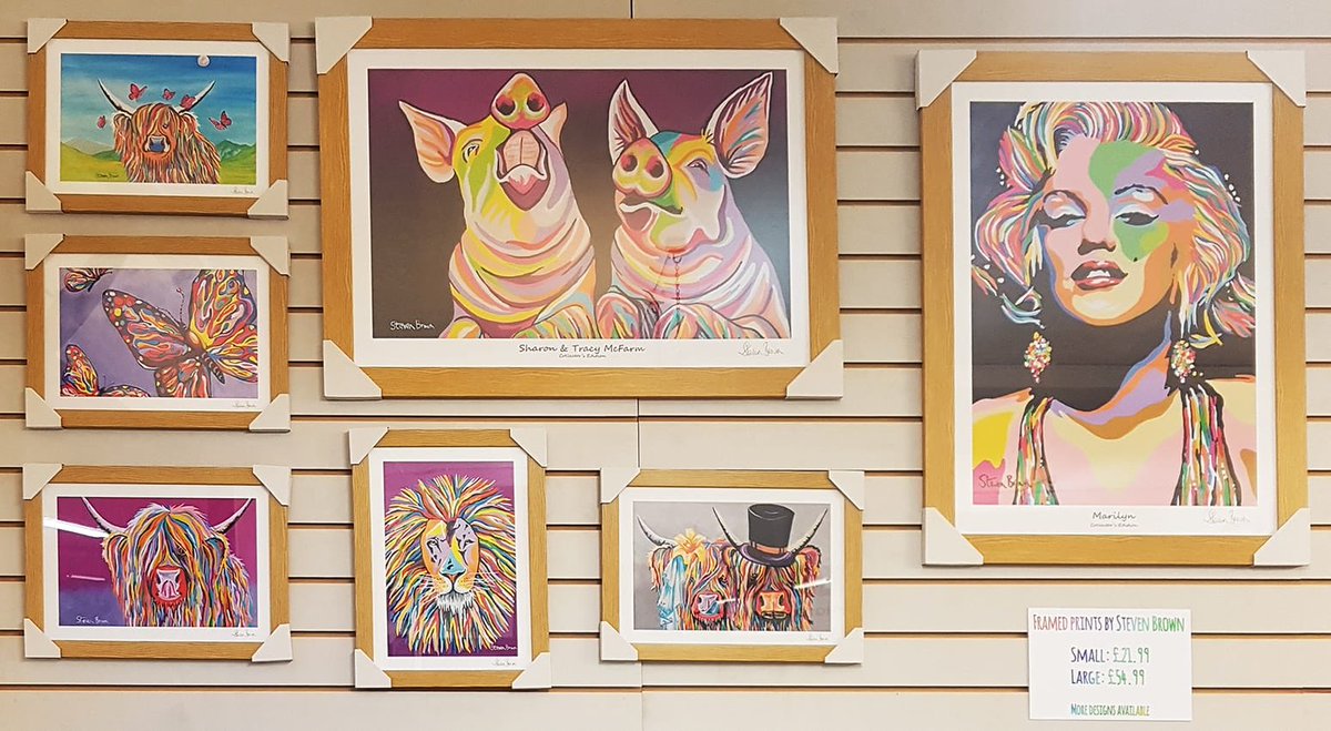 easyframeUK's tweet image. We don’t have many @stevenbrownART framed pictures in stock now and this may be the last time we stock them in our #Kettering shop #stevenbrownart #Mcoo #framedprints pop along today and take a look.