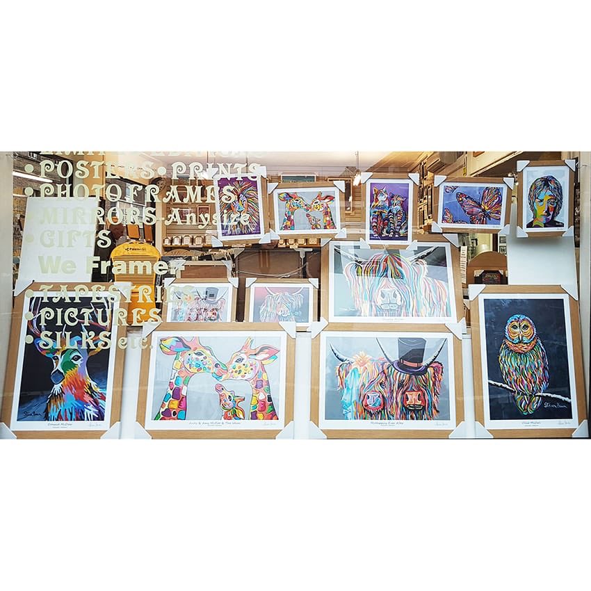 easyframeUK's tweet image. We don’t have many @stevenbrownART framed pictures in stock now and this may be the last time we stock them in our #Kettering shop #stevenbrownart #Mcoo #framedprints pop along today and take a look.