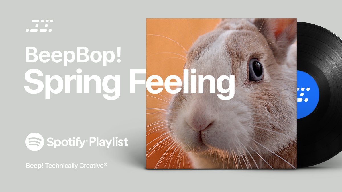 beep_digital's tweet photo. It's the first week of #Spring! 🌻💐 Head over to #Spotify to listen to our #BeepBop #Playlist to keep in the mood for warmer days: https://t.co/riuhZZZnwb https://t.co/DrGNV9TMAF