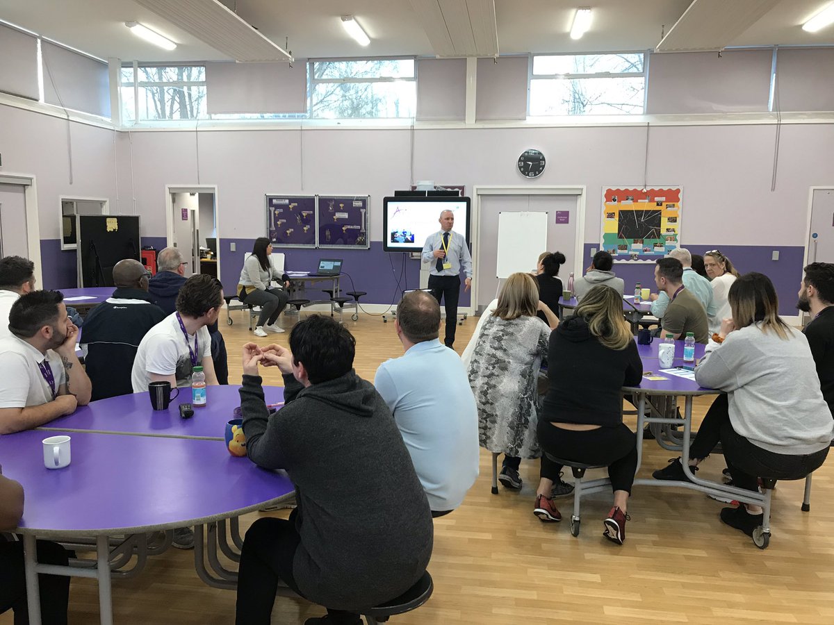 Our @TBAPAspire INSET Day has kicked off in style with our very own TBAP East Head of Cambridge AP Tony Machin and Mel Goodger our fabulous Head of Primary. Consistency in our practice and support for our children “Regulate before you articulate” <a href="/MikeArmiger/">Mike Armiger</a> 👏🏻👏🏻🙏🏻🙏🏻