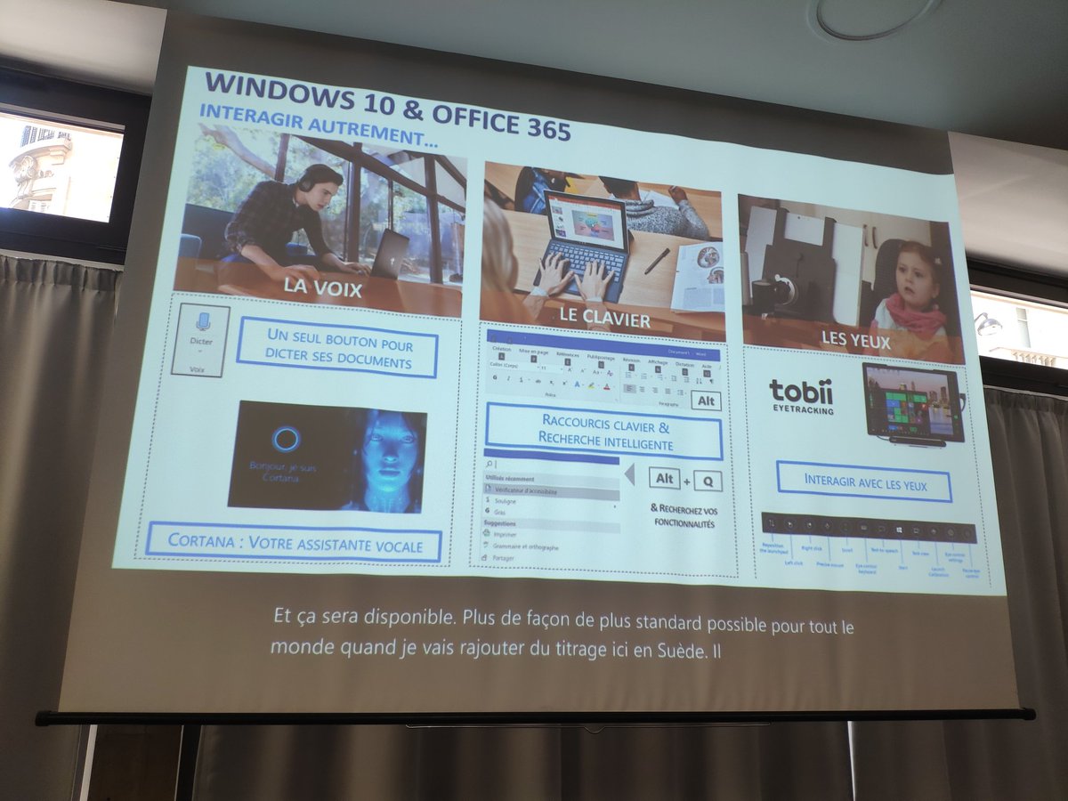 ArnaultChatel's tweet photo. #YesAccess : Merci @Philippe_Trotin pour son accompagnement, sa venue et la présentation de solutions @microsoftfrance pour la e inclusion https://t.co/I2yjY7l99K