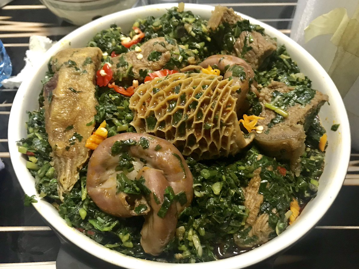 damolashonubi's tweet photo. Three exciting angles of a bowl of vegetables...all taken and edited with an iPhone.
I ate it afterwards 😑
#foodporn #foodphotography #iphone7 #shotoniphone #veggie #foodstagram #nigerianfood #iphonecameraonly #foodie https://t.co/636WIRmHRJ
