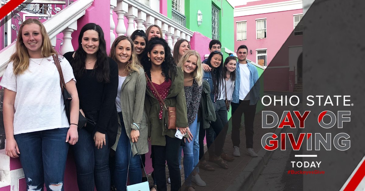 It's @OhioState's Day of Giving! Show your Buckeye pride by supporting experiential learning opportunities around the world that will shape Fisher students into tomorrow's business leaders. Find out how you can double your impact: go.osu.edu/dayofgiving2019 #BuckeyesGive
