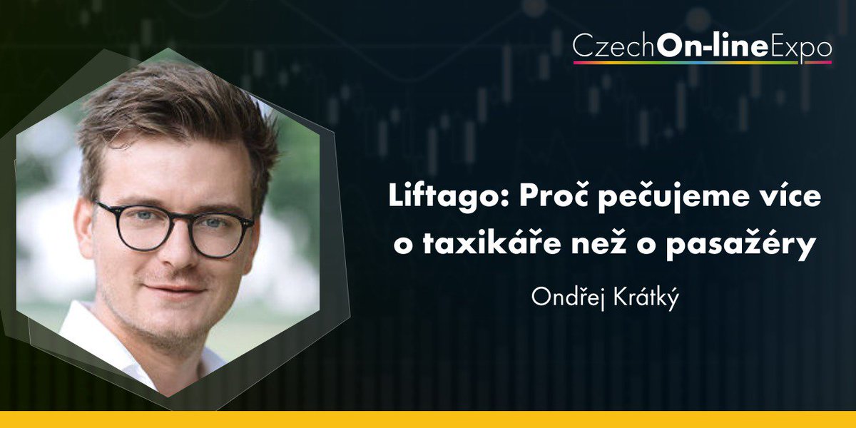 czechonlineexpo's tweet photo. Proč pečují v @liftago více o taxikáře než o pasažéry, vysvětlí @OndraKra. https://t.co/Sne5bc3Wtg #COE2019 #supportsummit https://t.co/5A0RpkWH6q