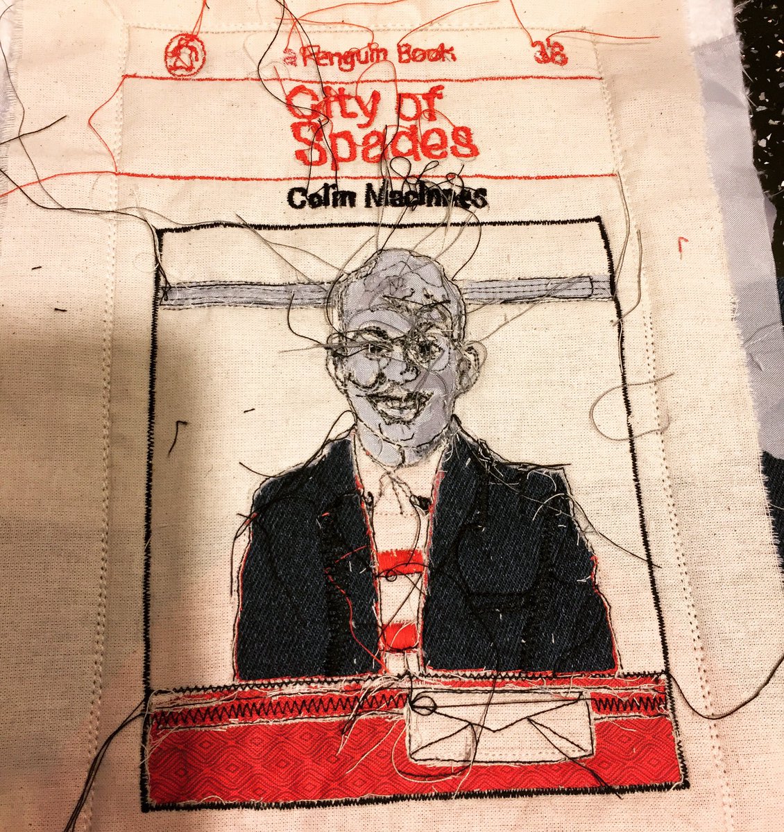 TraceyCoverley's tweet photo. Not saying I've got an addictive tendency but...
I do like a series! #colinmacinnes #londontrilogy +1! #cityofspades #absolutebeginners #mrloveandjustice #englandhalfenglish #peterblake come and see them in May #derbyshireopenarts https://t.co/G8m6zJmuYF