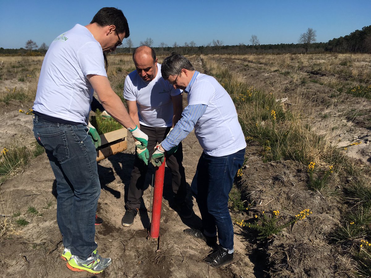 IngridSauvin's tweet photo. Nos collaborateurs @BNPParibas et nos clients laissent leur empreinte positive ! 500 arbres 🌲 seront plantés ce jour grâce à l’action engagée de @reforestaction , la mairie de #SaintJeandIllac et #BNPParibasERE @Act_for_Impact #NouvelleAquitaine @lucielassegue @GFabrebigot https://t.co/EzE77FPmuy