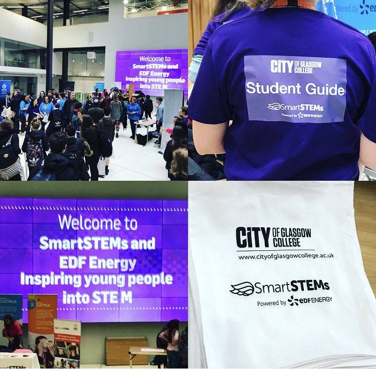 SmartSTEMs's tweet photo. And so the day begins at our #SmartSTEMs #HUBEvent @CofGCollege  🎉 we have some awesome volunteers with us today @policescotland @MathsTank @letsdostuffs @edfenergy @jpmorgan @CALAHOMES @bricks4kidzgla @Atos @teqnox_limited @Nin9Twenty @sdsglasgow #SSCOGC #collabiskey #STEM https://t.co/yIArwFljzg