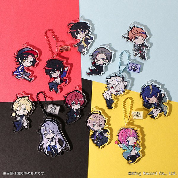 イラストを描かせていただいたヒプマイグッズ、再販売を開始致しました