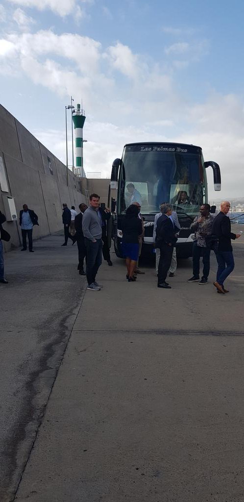 El Turismo se beneficia de otros sectores y es complementario en sus actividades. Asistentes a III EDICION DE O&amp;G MEETING DAY de Las Palmas, de tour por el Puerto de Gran Canaria. <a href="/GabrielObiang/">Gabriel Mbaga Obiang Lima</a> <a href="/MitohaOndo/">Mitoha Ondo'o Ayekaba</a> <a href="/CesarAbogo/">Cesar A. Mba Abogo</a> <a href="/CesarAbogo/">Cesar A. Mba Abogo</a> <a href="/Nze3/">Leoncio Amada NZE</a> @EnergyYear @AfricaOilPower <a href="/GrupoSTIER/">Grupo Stier</a>