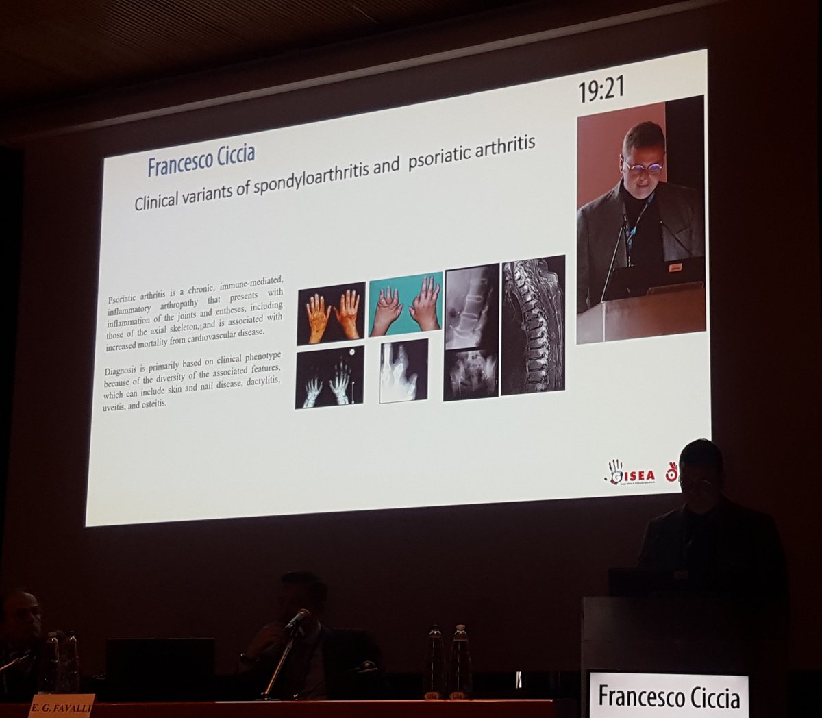 NancyLascaro's tweet photo. Pathogenesis of Psoriatic Arthritis: new insights by prof. F Ciccia
#GISEA2019 https://t.co/k3S95qKlDu