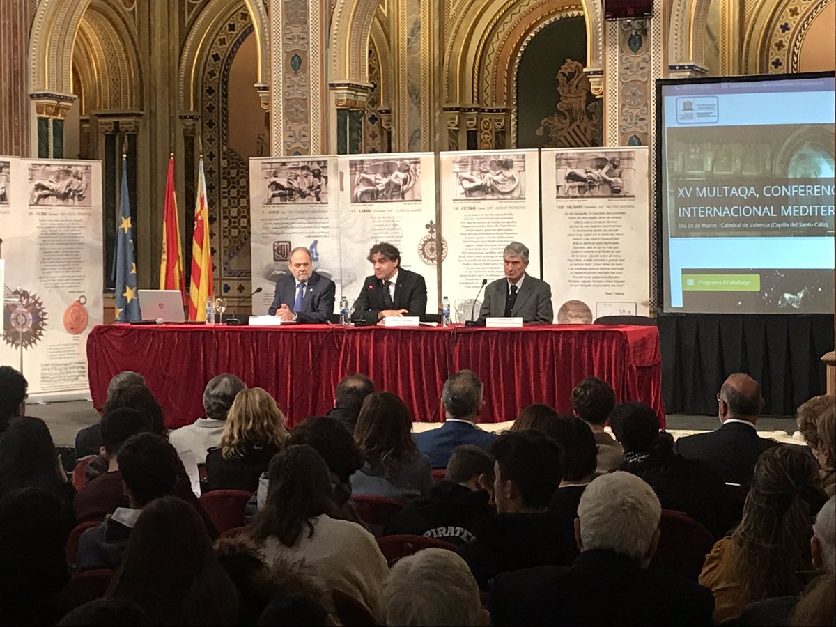 UNESCOValencia's tweet photo. Acto de apertura de la #XVMultaqa. ‘El turismo es lo último que nos queda para transformar, para salvar el mundo’. D. Francesc Colomer (@GVAturisme) https://t.co/lZm0MPakUy