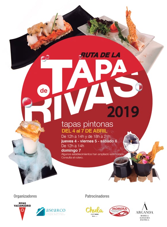 rivasactual's tweet photo. Cuarenta y tres #bares y #restaurantes participarán en la próxima ruta gastronómica de #Rivas “Tapas Pintonas” #rivasactual @RivasAlDia @asearco #asearco #rutatapa @Arganda_Ayto @PintxotecaCobos #TapasPintonas #RutadelaTapa  
https://t.co/QFpHOOmSQg https://t.co/kjrmuPd5yg