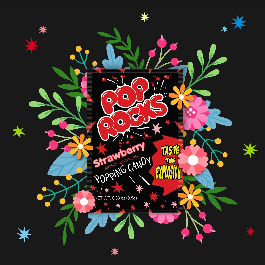 Smile, it's #spring! 🤩🍓#PopRocks