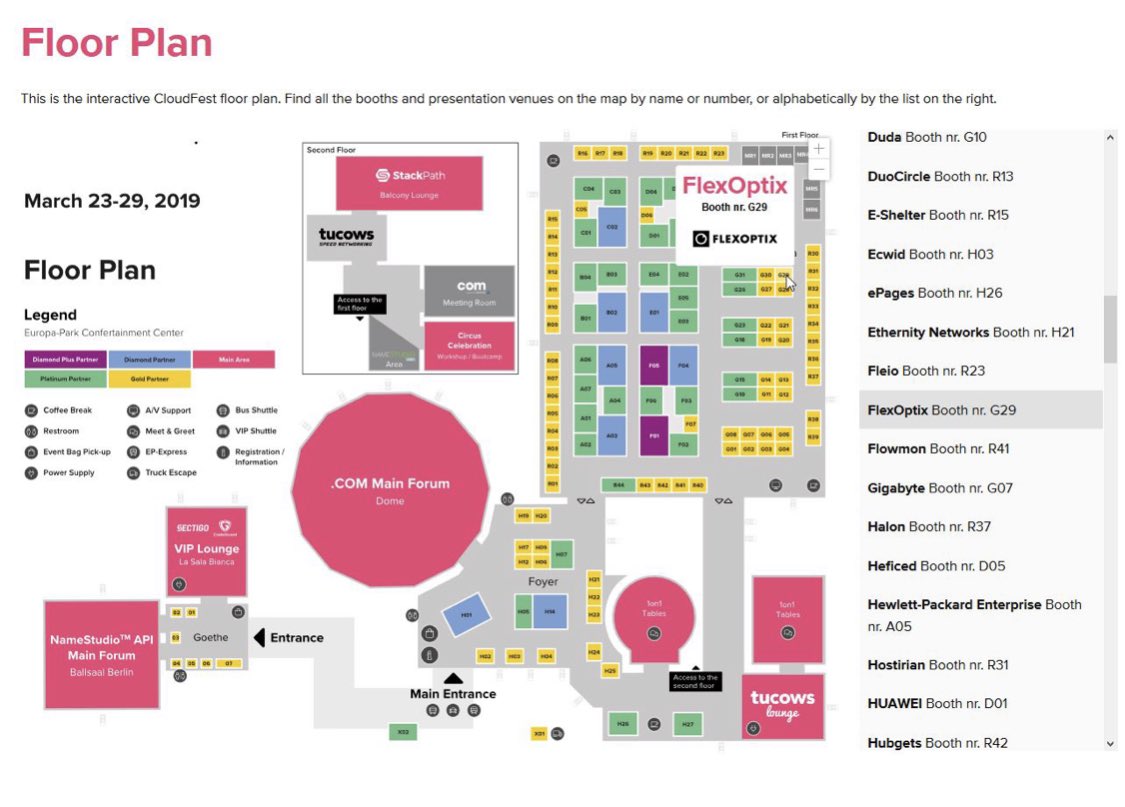 flexOptix's tweet photo. Find us at booth G29 in the exhibition area. #Flexoptix #MeetUs #CloudFest2019 #BoothG29 #CloudFest #OrangeBooth #EuropaPark #Rust #Germany https://t.co/MMCRO4vOSd